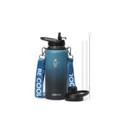 32 oz Compact Water Bottle With Strap
